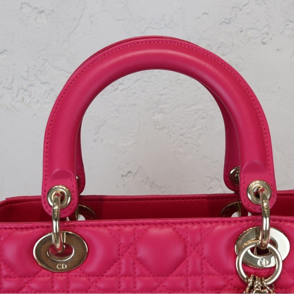 SOLD OUT “””Authentic Dior medium lady D. - Picture 6 of 12